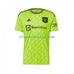 Camisola Manchester United Homem Equipamento Terceiro 2022-2023 Manga Curta